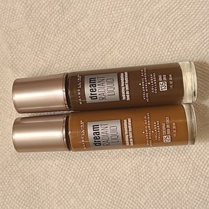 Two Brand new Maybelline  dream radiant liquid